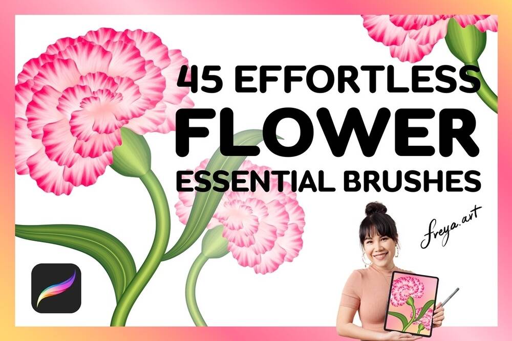45 essential brushes for Procreate