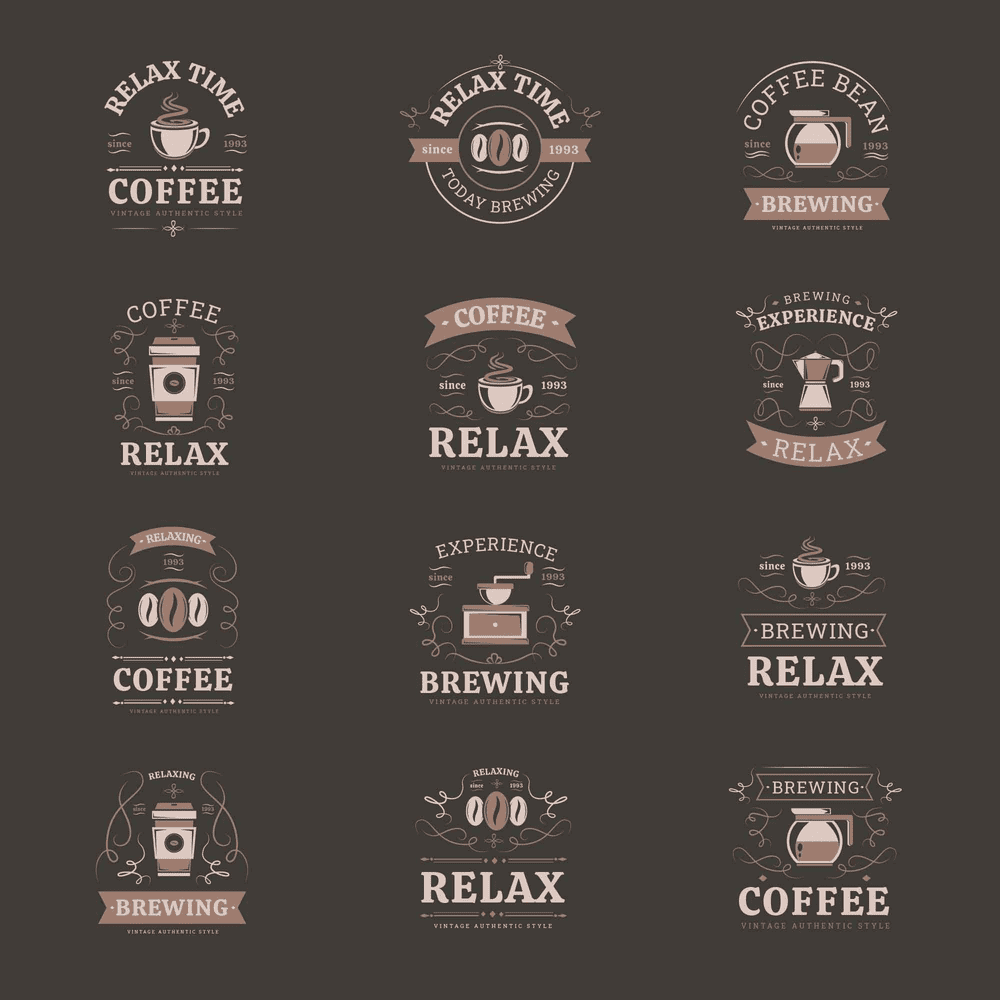 Free coffee  brewing badges