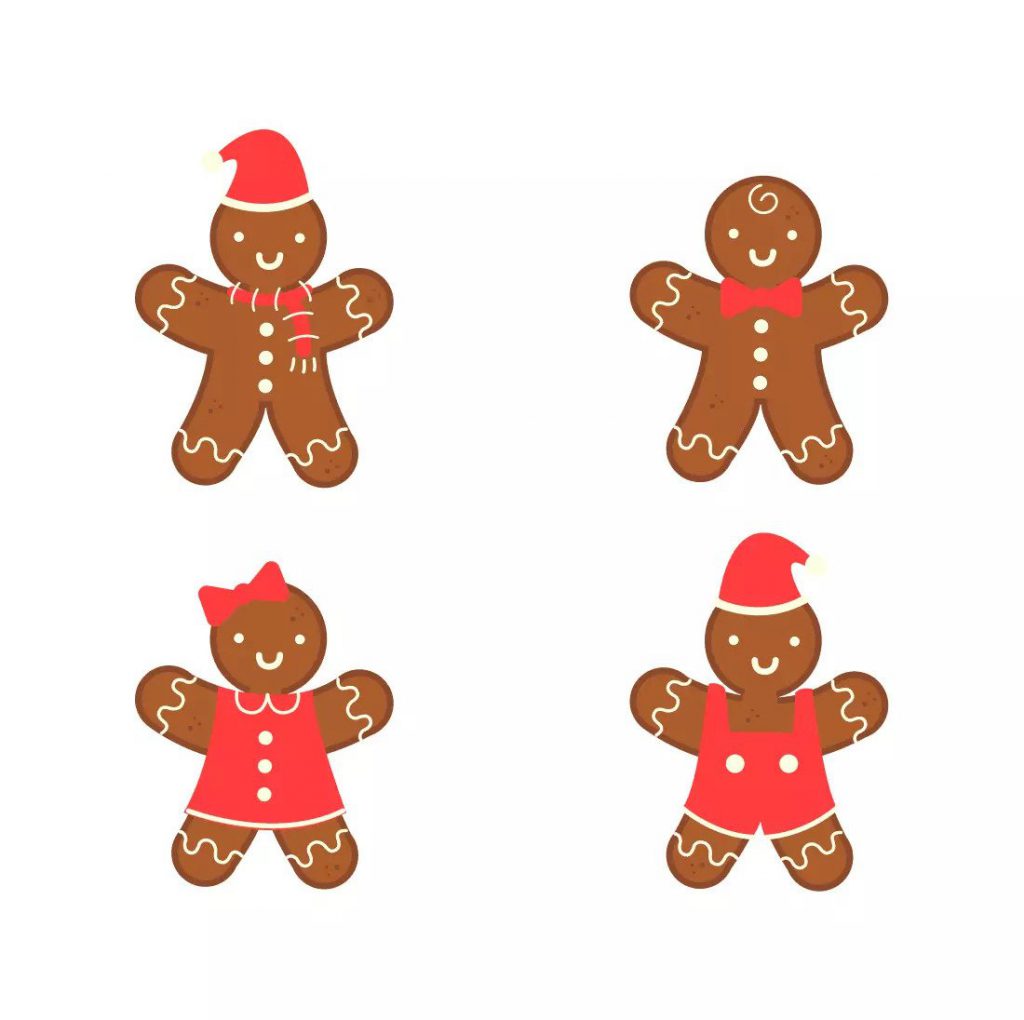 Christmas cookies SVG designs
