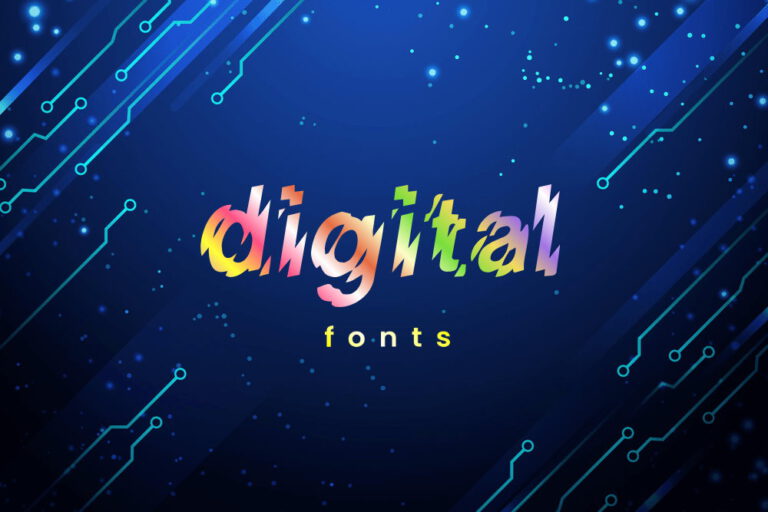 Perfect digital fonts cover