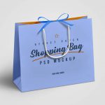 Shopping bag mockup templates cover