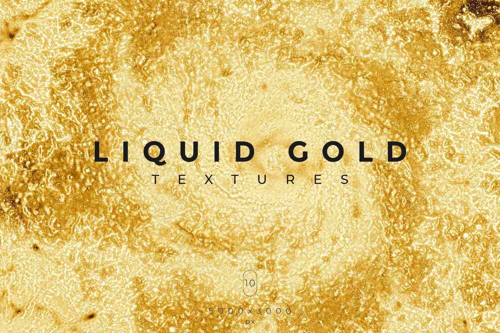 Liquid gold texture set