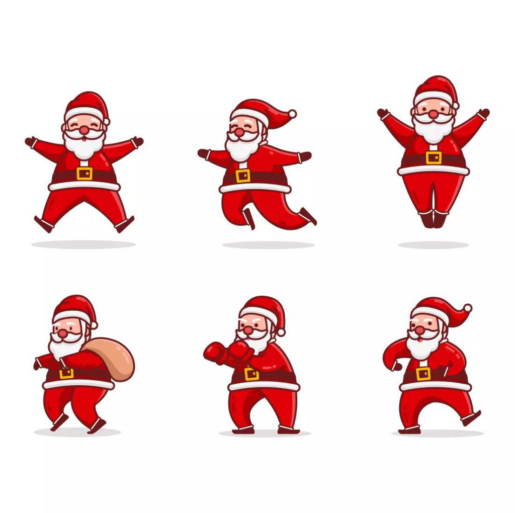 Santa Claus SVG files