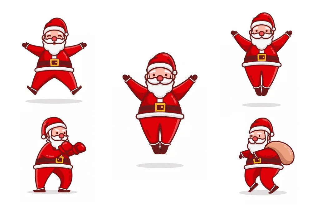 The Santa Christmas svg files
