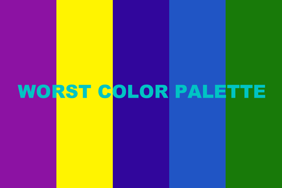 The worst color palette