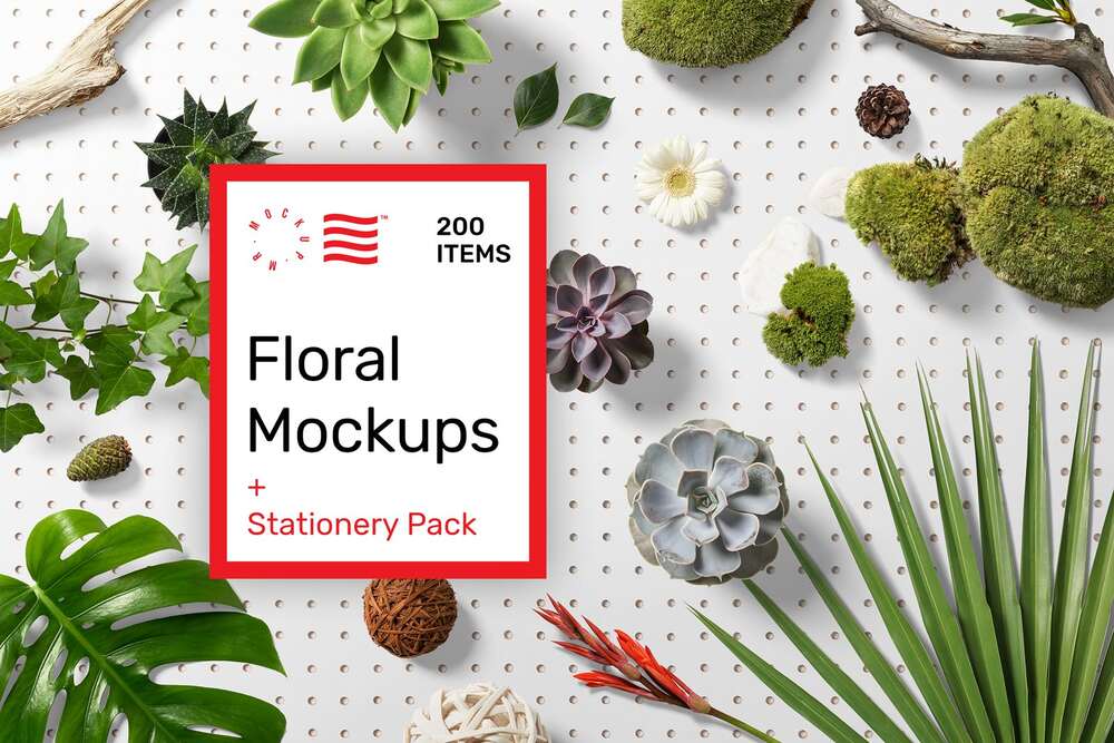 Floral mockup scene creator