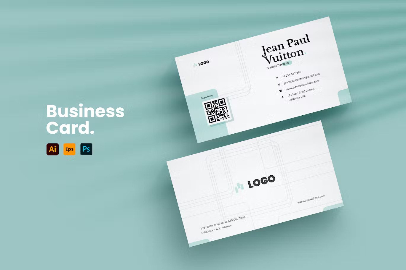 A simple business card template