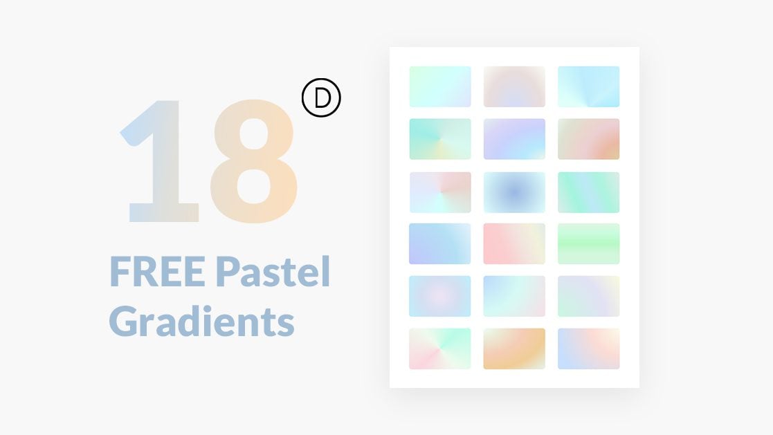 Free pastel gradient backgrounds