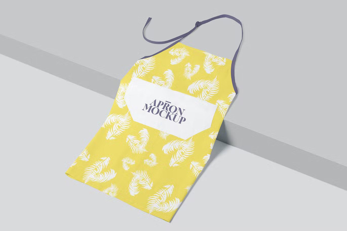 Kitchen apron mockup templates