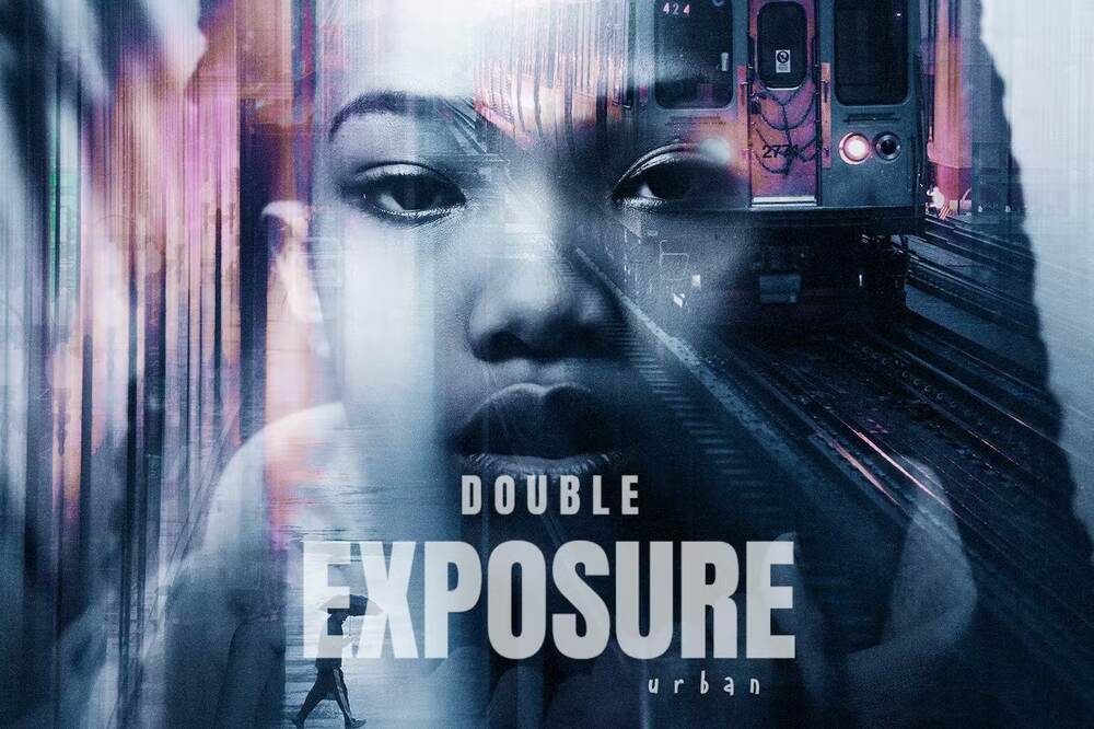 An urban style double exposure photoshop action