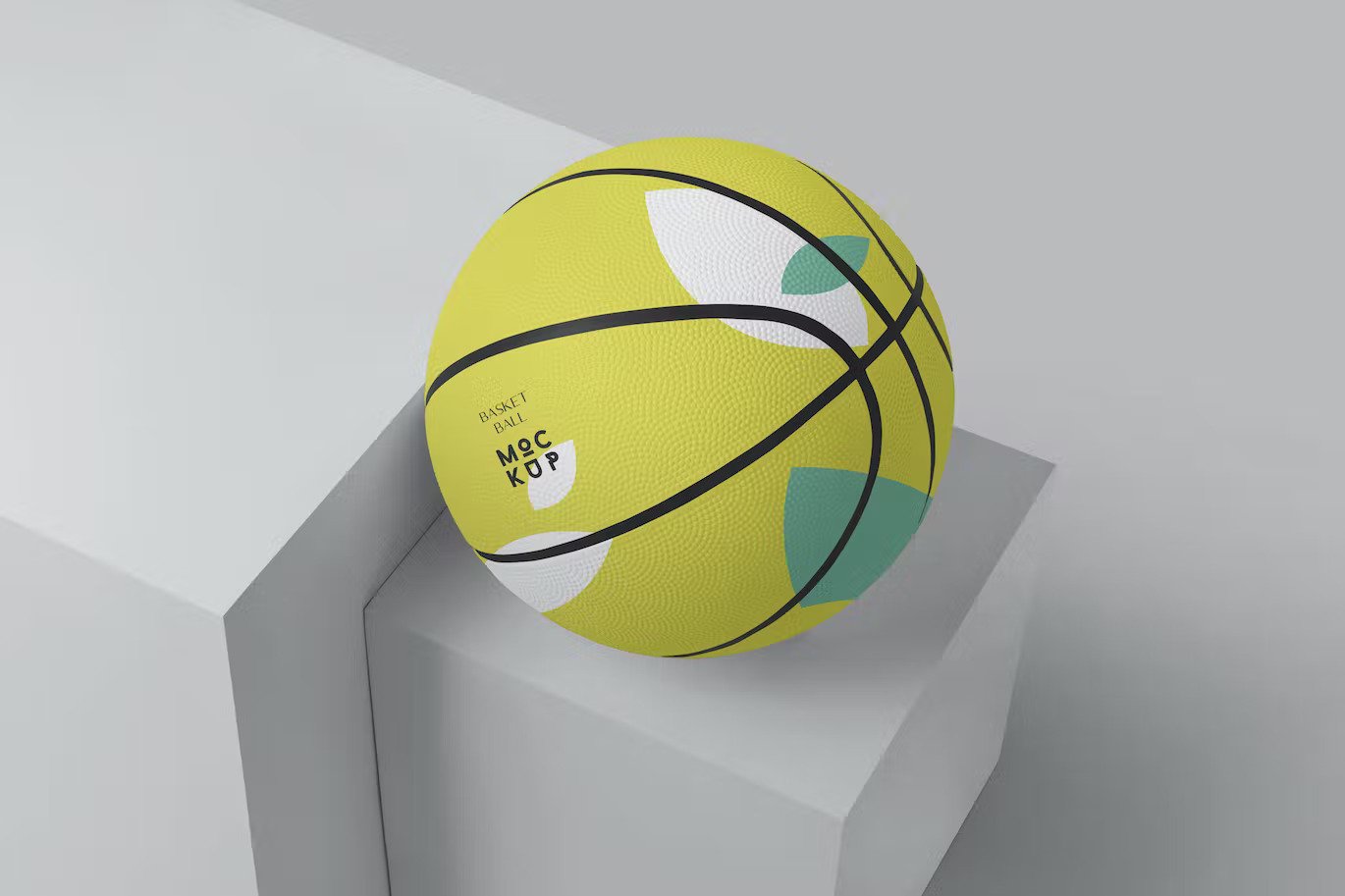 A set of modern basket ball mockups