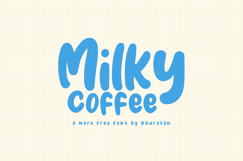 A free fancy and stylish coffee font