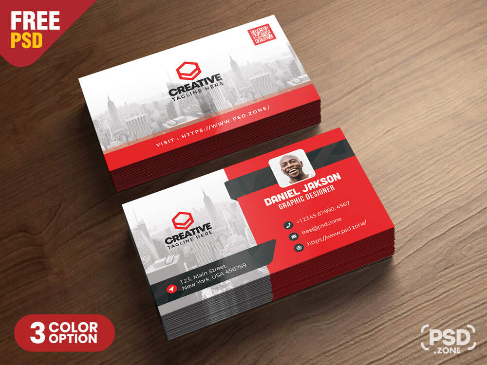 A free corporate business card templates