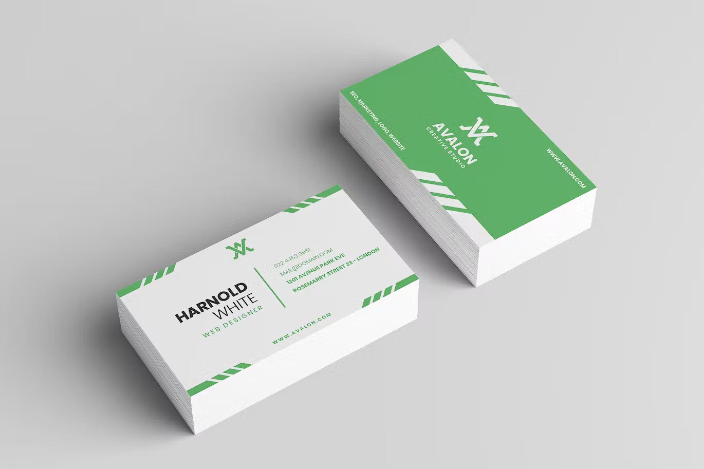 A simple business card template