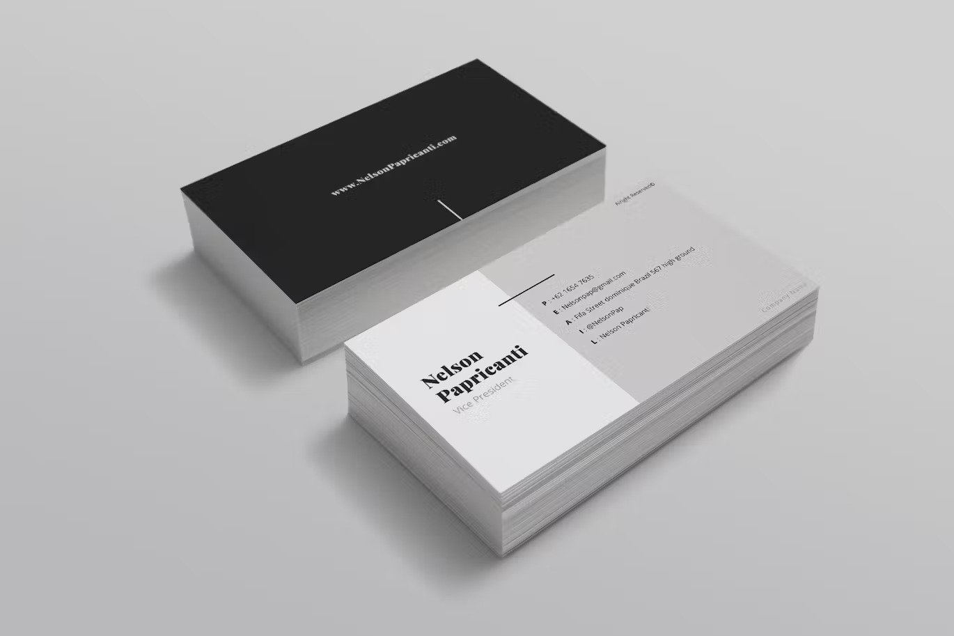 Corporate Business Card Template