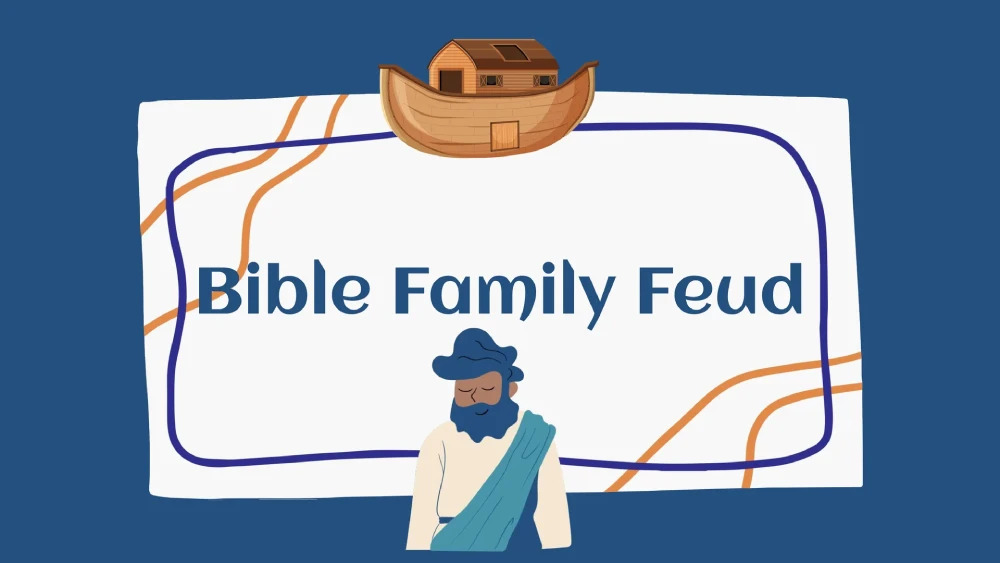 A bilble family feud google slides template