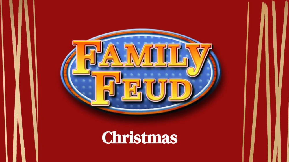 A christmas family feud google slides template