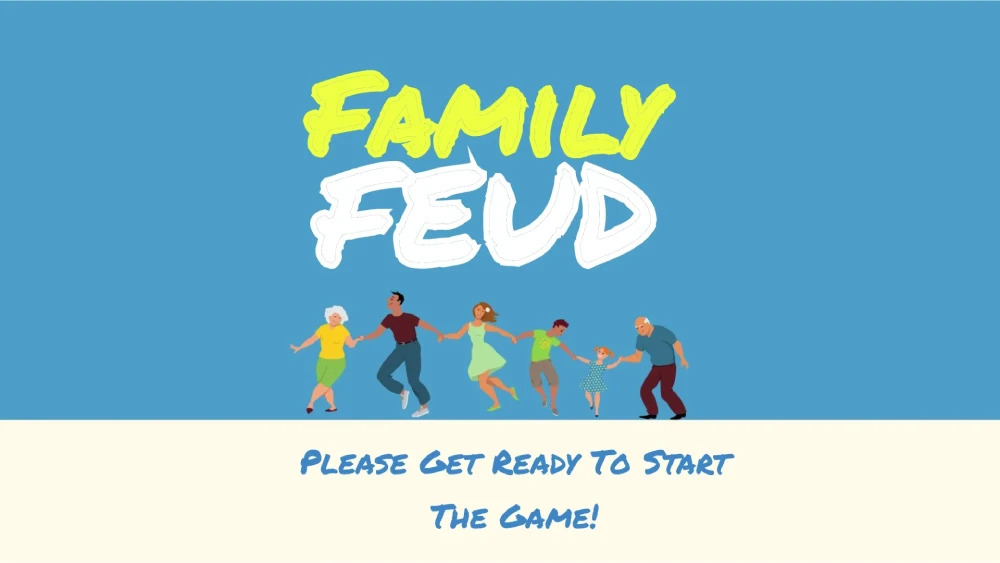 Family feud game google slides template