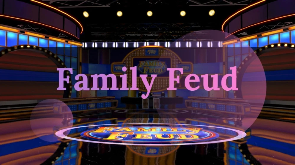 Family feud PPT google slides template