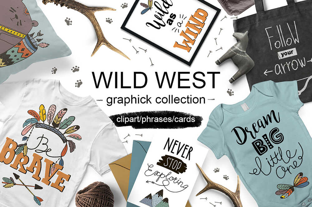 A t-shirt graphics collection