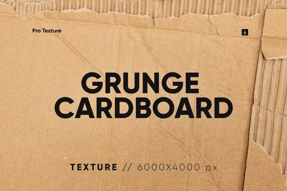 A grunge cardboard textures