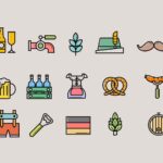 Oktoberfest icon sets