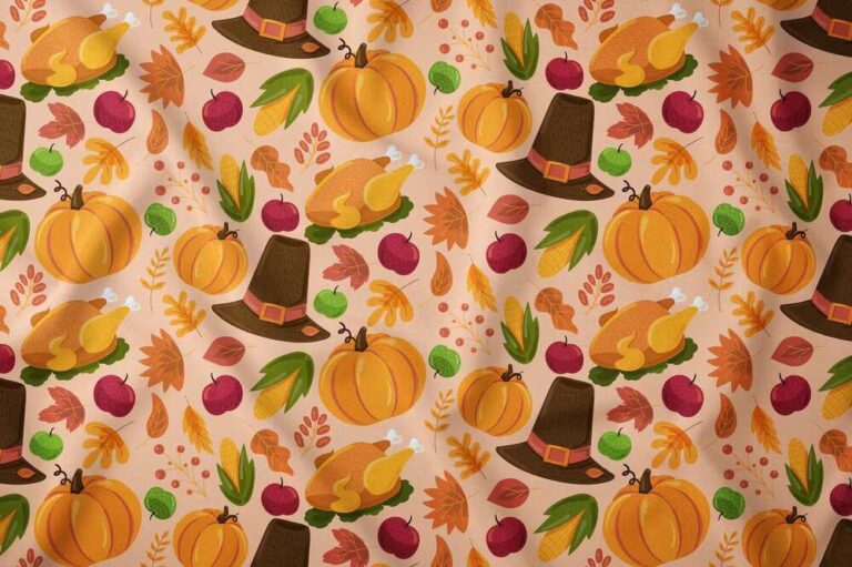 Thanksgiving patterns cover