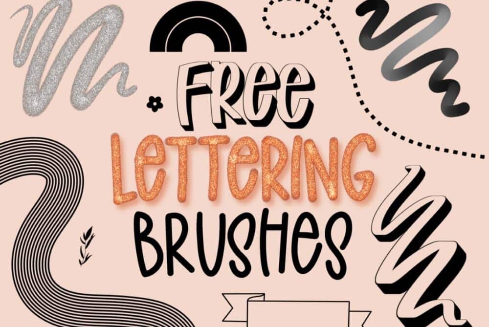 A free handwriting brushes stamps for procreate