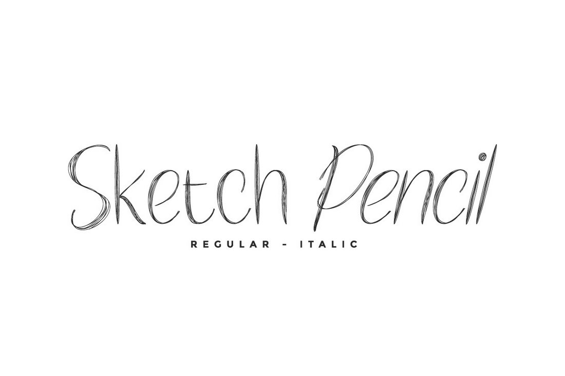 A regular and italic free pencil free