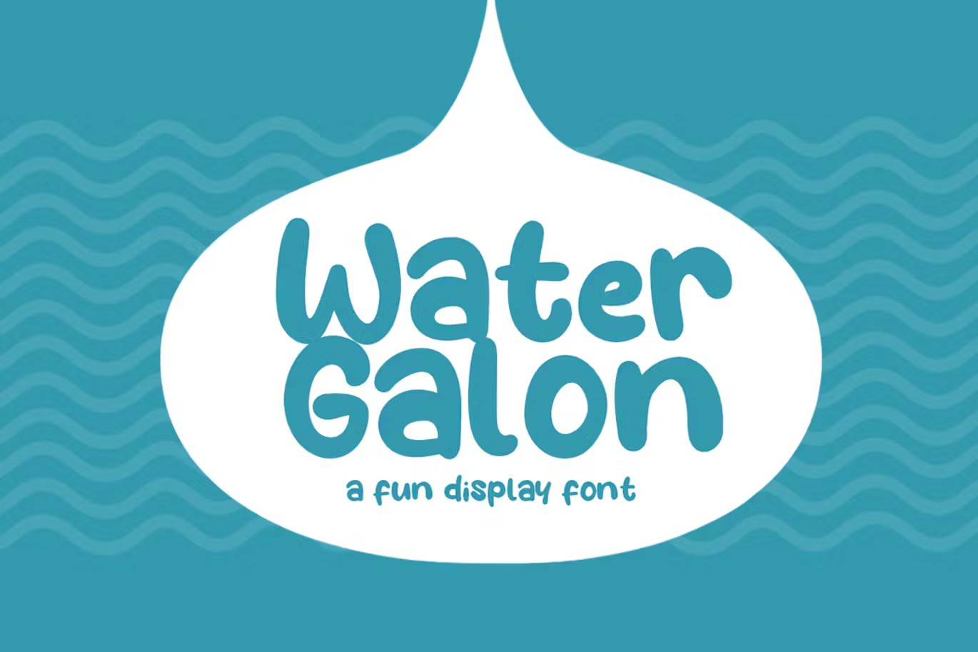 A fun display font