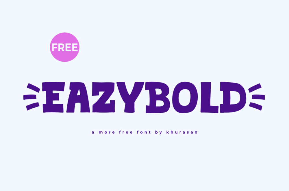 A free bold serif display font