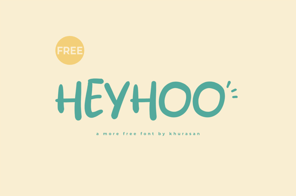 A free all caps display font